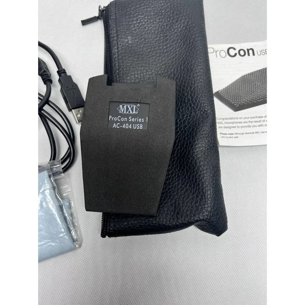 Procon MXL USB Conferencing Microphone Series 1-AC-404 Black